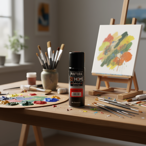 BLANCO Satinado 200ML Single Color <b>Acrylic</b> Paint High Visibility Product in Small Convenient Size - Product Image 2