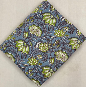 Tissu de course 100 % coton écologique fait main, imprimé au bloc à la main, poids moyen, vendu au mètre, pour sacs, chemises et housses pour garçons, vente en gros - Product Image 2