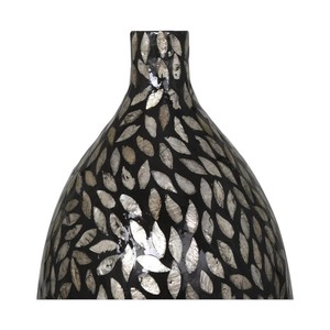Handcrafted Luxury Mother of Pearl Table <b>Vase</b> Round Decorative Flower <b>Vase</b> Minimalist Design Living Room Home Decor Vietnam - Product Image 2
