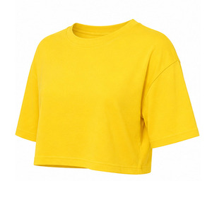 เสื้อครอปผู้หญิงเสื้อครอปผ้าฝ้ายมีสไตล์คุณภาพสูงสำหรับฤดูร้อน - Product Image 6