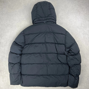 Custom Logo OEM Service <b>Mens</b> Winter Hooded Puffer <b>Jacket</b> Warm Quilted Breathable Outerwear <b>Lightweight</b> Windproof Vintage Sports - Product Image 2