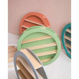 Estantes Flotantes Contemporáneos de Madera y MDF para Decoración del Hogar, Estantes de Pared y Exhibición - Product Image 4