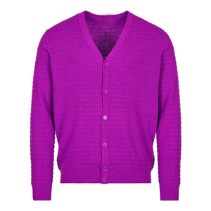 Cardigan en tricot personnalisé pour les sororités et les fraternités avec broderies et logos en chenille, vêtements grecs haute qualité - Product Image 6