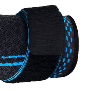 Soporte de compresión profesional de neopreno transpirable y grueso ajustable para codo, para alivio del dolor articular en deportes y gimnasio, con estabilidad. - Product Image 2