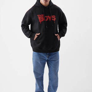 Prix bas, logo personnalisé, nouvelle arrivée, sweat-shirt oversize pour homme, coton mélangé de qualité supérieure, fabriqué en usine, sweat-shirt oversize pour homme - Product Image 4