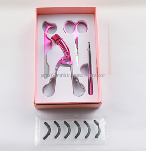 สาวน่ารักแต่งหน้าcurler applicatorsที่กําหนดเอง 4 ชิ้นชุดฉลากส่วนตัวกรรไกรยกอุปกรณ์เสริมขนตาชุดเครื่องมือพร้อมกล่อง - Product Image 6