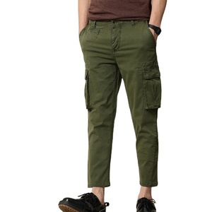 Nouveau pantalon cargo en coton pantalon de travail six poches pour hommes pantalon cargo décontracté pour hommes - Product Image 1