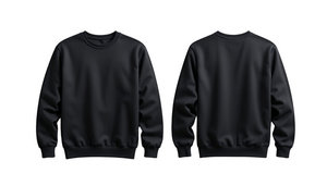 เสื้อสเวตเชิ้ตคอกลมโอเวอร์ไซส์สำหรับผู้หญิง ผ้าฟลีซหนานุ่ม ระบายอากาศได้ดี เป็นมิตรกับสิ่งแวดล้อม ทรงหลวมไหล่ตก สวมใส่สบาย แบบเรียบๆ สำหรับงานสกรีน - Product Image 4