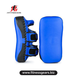 JUST FITNESS GEARS Leather Thai Pad with Velcro Closure for Martial Arts Training - Product Image 2
