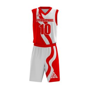 Ensembles d'uniformes de basket-ball professionnels personnalisés pour hommes, sans manches, à séchage rapide, respirants, maillots et shorts d'été, grande taille, haute qualité - Product Image 2