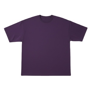 เสื้อยืดโอเวอร์ไซส์แขนสั้นผ้าคอตตอน 100% สไตล์วินเทจฟอกสี ทรงหลวมใส่สบายสำหรับผู้ชาย ขายตรงจากโรงงาน รับผลิตตามแบบ - Product Image 1