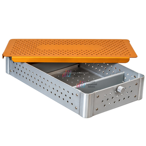 Caja de Esterilización Médica de Aluminio para Quirófanos Veterinarios y Herramientas Quirúrgicas Reutilizables, Proveedor Mayorista - Product Image 1