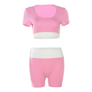 Conjunto de Shorts de Yoga para Mujer, 100% Algodón, Ropa Casual, Cómodos, Suaves y Transpirables, de Primera Calidad - Product Image 2
