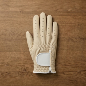 Guante de Golf de Piel Cabretta OEM para Mano Izquierda, con Marcador de Pelota Extraíble, Transpirable, Agarre Suave, Logotipo Personalizado, Marca Privada - Product Image 2