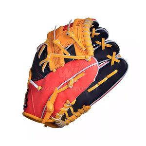 Gants de baseball respirants avec design palmé, finition en cuir de qualité supérieure pour l'entraînement au baseball et les matchs de club - Product Image 3
