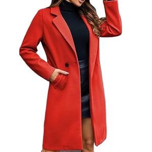 Hiver nouveauté élégant pleine longueur manteau cheville Long pardessus dames meilleure vente en cuir véritable femmes Long manteau 2025 - Product Image 1