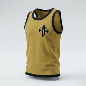 Débardeur pour homme de qualité supérieure, design personnalisé, imprimé, 100% coton, style décontracté par RIVIAN ATLANTIC - Product Image 4