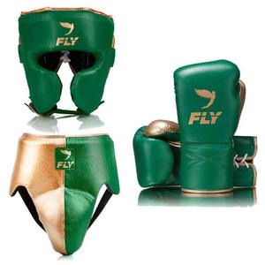 Nuevo Set de Boxeo Multicolor Verde y Dorado, Último Modelo, Set de Entrenamiento y Sparring, Equipo de Boxeo Personalizado CP-BSS-15 - Product Image 1