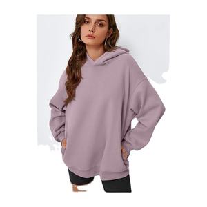 Último Vintage invierno primavera suéter de gran tamaño con capucha estilo holgado algodón sudadera impresión Digital lavado con capucha sudaderas holgadas - Product Image 2