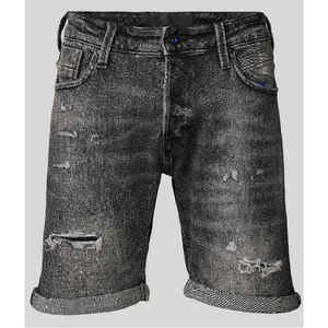 Shorts en jean décontractés extensibles pour hommes, séchage rapide, style urbain, vente en gros, collection été - Product Image 1