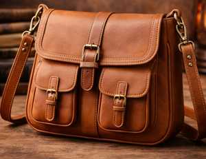 Sac à main et sac bandoulière en cuir de qualité supérieure pour femme – Design classique - Product Image 1