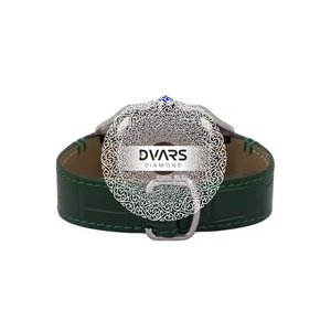 Elegante Reloj de Pulsera de Cuarzo para Negocios, Premium, Resistente al Agua, Aleación, Cristal de Zafiro, D Color VVS1, Diamante Moissanita, Ejecutivo, de Lujo - Product Image 2