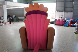 Silla inflable King Chair para fotografía o eventos recreativos - Product Image 3