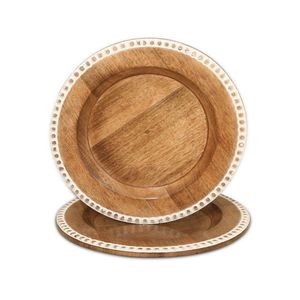 Hot Trend Scallop Wooden Multi-Function Serving <b>Tray</b> for Hotel Coffee Use Handmade Decorative <b>Breakfast</b> <b>Tray</b> Customized Size - Product Image 6
