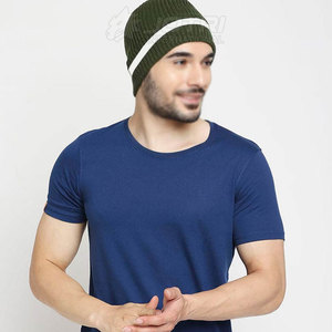 High Quality Everyday Wear <b>Wool</b>/Cotton <b>Beanies</b> <b>Hat</b> Soft Stretch Fabric Comfortable Fit for Daily Use Jacquard Outdoor Casual - Product Image 3