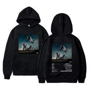 เสื้อฮู้ด New Don Toliver Hardstone Psycho สำหรับผู้ชาย ผ้าฝ้าย พิมพ์ลาย สตรีทแวร์ลำลอง ทรงปกติ ใส่ได้ในฤดูใบไม้ร่วง - Product Image 5