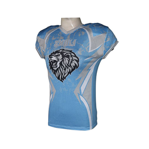 Superior American Football Jersey Full Sublimation Polyester Fabric Team Uniform Custom American Football Jersey High Durability - Product Image 4