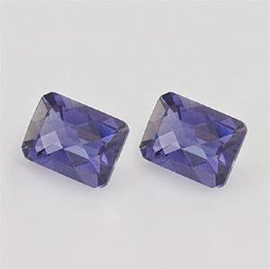 Iolita Natural, Corte Octogonal en Forma de Rosa, Piedras Preciosas Sueltas para Anillos, Collares, Abalorios, Joyería, Gemas, Joyería al por Mayor Más Vendida, Libre de Impuestos, Regalo - Product Image 1