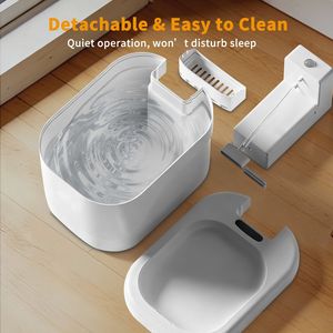 Dispenser d'Acqua Portatile per Animali Domestici, Filtrazione Multistrato, Grande Capacità, Design Elegante per Mantenere l'Acqua Fresca - Product Image 5