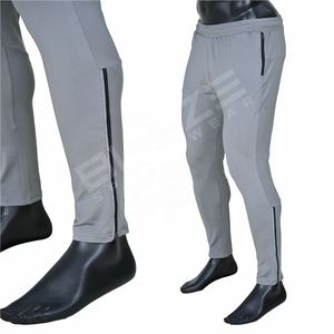 กางเกงวอร์มเล่นกีฬาสำหรับผู้ชายกางเกงวิ่งลายทางทรงตรงโค้งตรงมีโลโก้ออกแบบได้ตามต้องการ - Product Image 6