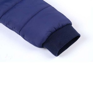 Chaqueta de Invierno para Hombre, Estilo Puffer, con Logotipo Personalizado, Transpirable, Impermeable, con Capucha de Lona, Estilo Urbano, Cierre de Cremallera, Bolsillos, Forro de Lana - Product Image 4