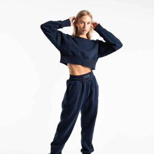 New Arrivals Custom Logo Wholesale Women's Casual Canvas Sweatshirt Quick Dry Breathable Fabric <b>Drop</b> Shoulder Pullover 100% - Product Image 1