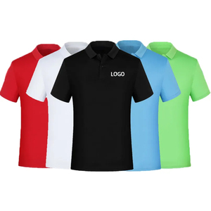 Nouveau design, polo à manches courtes uni en vente, services OEM, fabrication sur mesure, polos pour hommes de haute qualité - Product Image 1