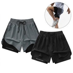 Pantalones de Yoga y Running de Alta Elasticidad, Transpirables, de Secado Rápido, con Cintura Elástica, Bordado Personalizado OEM, Precio de Fábrica China Bangladesh - Product Image 1