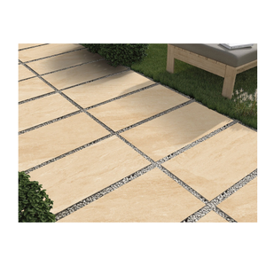 Baldosas de Piedra Natural Rasa Beige para Interiores y Exteriores, 600x600mm, para Cocina, Villa, Centro Comercial y Jardín - Product Image 1