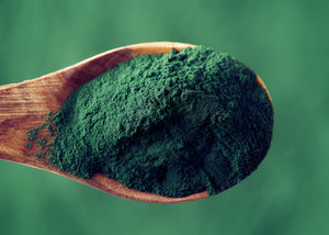 Poudre d'extrait d'écorce de spiruline bleue pure Phycocyanine E25 en vrac, superaliment biologique naturel, en fût en verre - Product Image 6