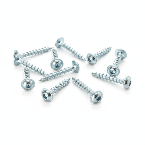 Pan Head Metric/Inch Wood Screw CLASS 4 Self-Tapping Phillips/Pozi Drive Zinc/Nickel Plated Carbon Steel/Stainless Steel <b>Coarse</b> - Product Image 1