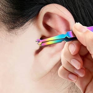Pince de prélèvement robuste pour piercing corporel, avec prise ferme pour la manipulation de bijoux, outil professionnel pour le piercing du nez, des oreilles, des lèvres et du nombril - Product Image 6