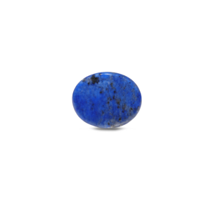 Natural Lapis Lazuli Oval Cabochon 16.95 Carat Certified Blue Gemstone 10mm - Product Image 2