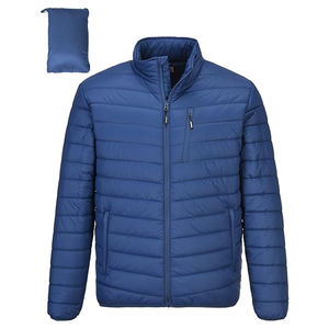 Chaqueta Acolchada Ligera y Plegable para Hombre, Primavera/Invierno, Fabricante Directo OEM/ODM, Puños Elásticos - Product Image 1