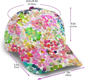 Wholesale Oem Customized 5 Panel Cotton Custom Embroidery Baseball Sublimation <b>Cap</b> For Men And <b>Women</b> Unisex - Product Image 3