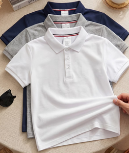 Boys Unisex Summer Jersey Print Breathable Eco-Friendly Compressed Anti-Pilling Plus Size Quick Dry O-Neck Casual Short Shirt - Product Image 3