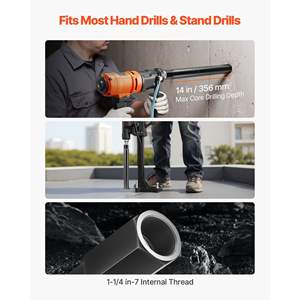 High-Precision 1-1/4 In-7 Internal Thread Diamond Core <b>Drill</b> <b>Bit</b> <b>for</b> <b>Masonry</b> <b>Concrete</b> 6 Pieces 1/2/3/4/5/6 Drilling <b>Concrete</b> - Product Image 3