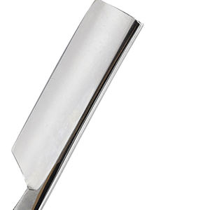 Outils de rasage pour hommes, rasoir et lames, couteau à raser pliable à manche en bois, porte-rasoir droit en acier inoxydable - Product Image 6