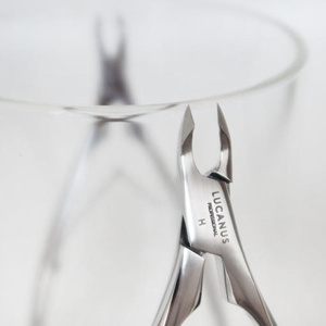 LUCANUS <b>Professional</b> High Quality Korean Stainless Steel <b>Nail</b> Cuticle Nippers Sharp <b>Nail</b> Cuticle <b>Clipper</b> 1/2 Jaw 1/4 Jaw - Product Image 2