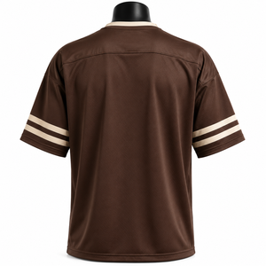 Uniforme d'équipe de football américain personnalisé |   Maillot de football sublimé 100% polyester |   Haut court imprimé |   Fabricant OEM/ODM - Product Image 6